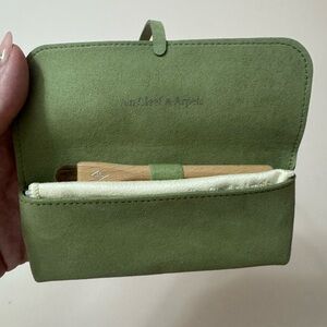 Van Cleef & Arpels Green Suede cleaning kit NEW